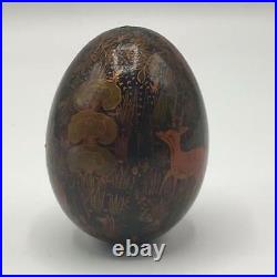 Vintage Hand Painted Decorative Egg Vintage Hand Painted Decorative Egg