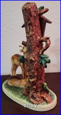 Vintage Hummel Goebel #183 FOREST SHRINE Mary & Baby Jesus Deer Tree /W Germany