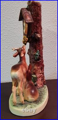 Vintage Hummel Goebel #183 FOREST SHRINE Mary & Baby Jesus Deer Tree /W Germany