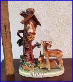 Vintage Hummel Goebel #183 FOREST SHRINE Mary & Baby Jesus Deer Tree /W Germany