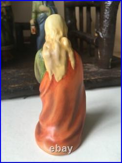 Vintage Hummel Nativity HX 82 TMK1 /TMK2 + Rustic Creche Vintage Hummel Nativity HX 82 TMK1 /TMK2 + Rustic Creche