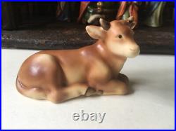Vintage Hummel Nativity HX 82 TMK1 /TMK2 + Rustic Creche Vintage Hummel Nativity HX 82 TMK1 /TMK2 + Rustic Creche