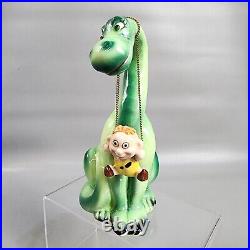 Vintage Kreiss Psycho Ceramic Dinosaur Caveman Japan Mid Century Jeweled Eyes