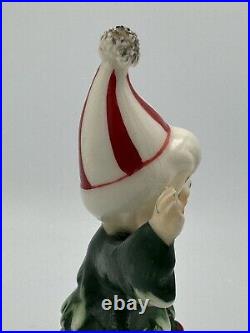 Vintage Lefton Ceramic Christmas Tree Boy Figure Japan