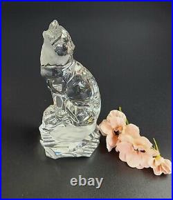 Vintage Lenox- Crystal Fox Figurine Made in Germany 7 1/4 Tall