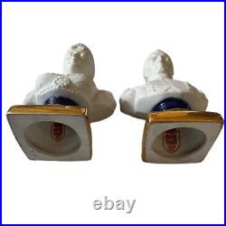 Vintage Limoges Castel France Bisque Porcelain Busts Napoleon & Josephine MCM Vintage Limoges Castel France Bisque Porcelain Busts Napoleon & Josephine MCM