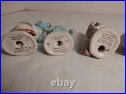 Vintage Lot of 5 Beswick England Beatrix Potter Figurines 1949 -1981 Miss Moppet