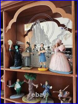 Vintage MGM Turner Wizard of Oz Franklin Mint 21 Figurines & Case (READ DESCRIP)