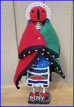 Vintage Maasai Kenya Doll Traditional Costume