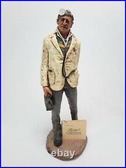 Vintage Michael Garman Sculpture DOCTOR 1970 12 tall With Tag