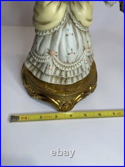 Vintage Mid Century Capodimonte Porcelain Musical Figure Sculptor SCHUBERT SERE