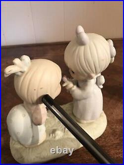 Vintage Precious Moments Figurines Good Friends are Forever Tell it to Jesus