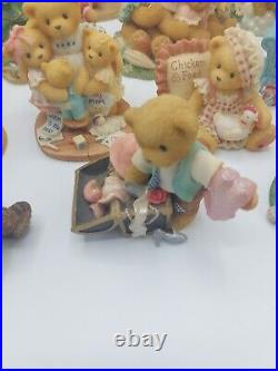 Vintage Priscilla Hillman Resin Cherished Teddies Figures 1996-1999 Lot of 18