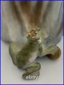 Vintage Rosenthal Bisque Figurine Princess and Frog German Fairy Tale Friedrich