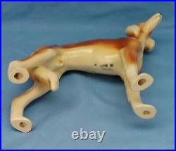Vintage Saluki Dog Porcelain Figurine Made In England Rare No Chips Or Grazing