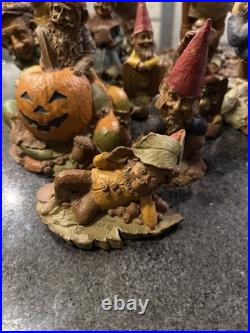 Vintage Tom Clark Gnomes, Lot Of 11 Figurines Rare Excellent