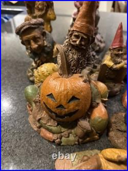 Vintage Tom Clark Gnomes, Lot Of 11 Figurines Rare Excellent