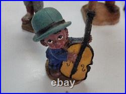 Vintage porcelain/ceramic and wooden collectibles
