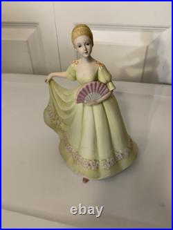 Vtg Flambro I Could Have Danced All Night Girl Green Dress Sculpture Music Box Vtg Flambro I Could Have Danced All Night Girl Green Dress Sculpture Music Box