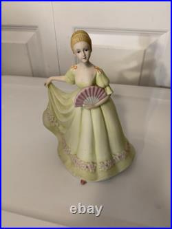 Vtg Flambro I Could Have Danced All Night Girl Green Dress Sculpture Music Box Vtg Flambro I Could Have Danced All Night Girl Green Dress Sculpture Music Box