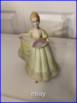 Vtg Flambro I Could Have Danced All Night Girl Green Dress Sculpture Music Box Vtg Flambro I Could Have Danced All Night Girl Green Dress Sculpture Music Box