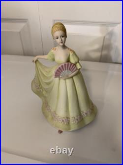 Vtg Flambro I Could Have Danced All Night Girl Green Dress Sculpture Music Box Vtg Flambro I Could Have Danced All Night Girl Green Dress Sculpture Music Box