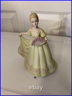 Vtg Flambro I Could Have Danced All Night Girl Green Dress Sculpture Music Box Vtg Flambro I Could Have Danced All Night Girl Green Dress Sculpture Music Box