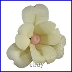 Vtg Oriental Lladro Flower Arranger 4840 Asian Woman Figurine Flowers READ