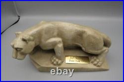 Vtg. Rare Nittany Lion Statue Mascot Penn State USA-Japan 1972 replica Warneke