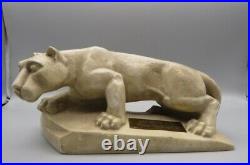 Vtg. Rare Nittany Lion Statue Mascot Penn State USA-Japan 1972 replica Warneke