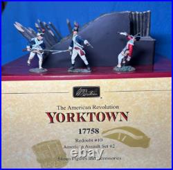 W. Britain 17758 Yorktown Redoubt #10 American Assault Set 2, original packaging