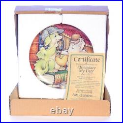 Whimsical World of Pocket Dragons Vintage Resin Sherlock Holmes Signed Plate 8