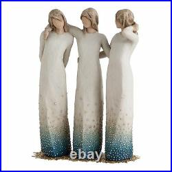 Willow Tree By My Side Figurine 27368 Sisters Girls Cousins in Branded Gift Box