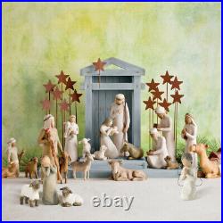 Willow Tree Nativity Figures Set Statue Hand Painted Decor Christmas Gift USA